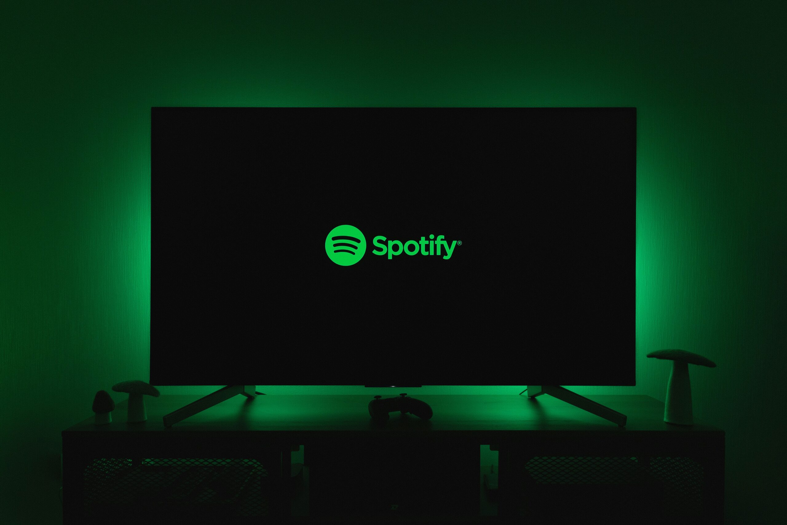 Listening to Spotify on a TV